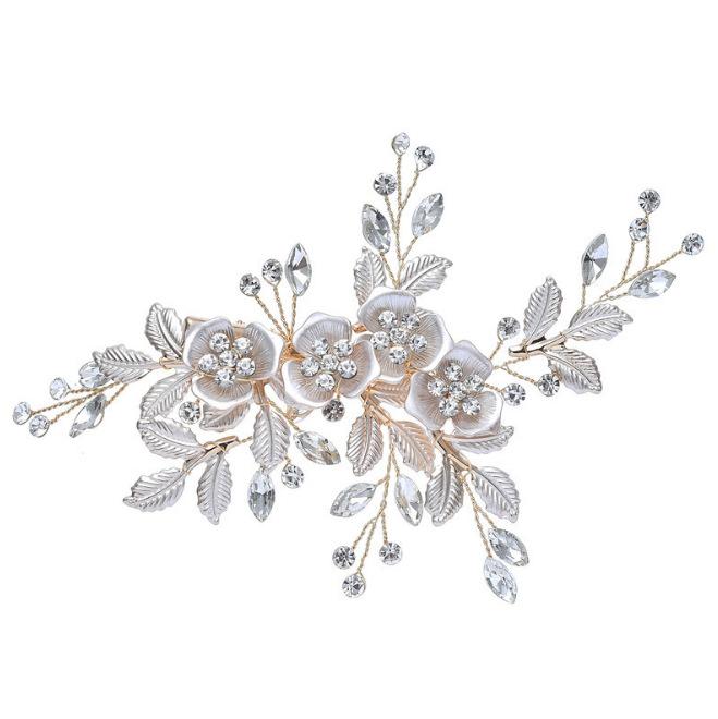 Hair Clips & Barrettes Flower Comb Fashion Rhinestone Clip Bridal Wedding Accessories For Women Girls LB
Hair Clips & Barrettes Flower Comb Fashion Rhinestone Clip Bridal Wedding Accessories For Women Girls LB