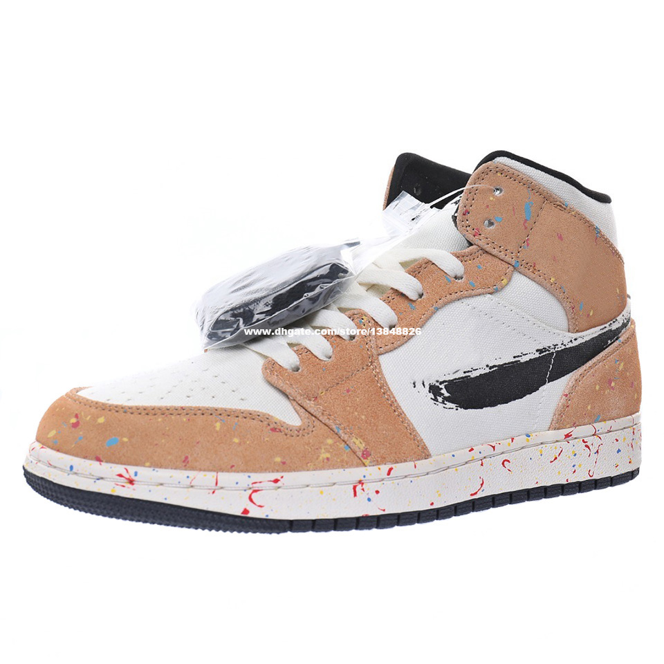 Jumpman Mid SE Brushstroke Basketball Shoes for Men Sports Shoe Mens Skate Boots Women Skateboard Boot Womens Sneakers DA8005-100
Jumpman Mid SE Brushstroke Basketball Shoes for Men Sports Shoe Mens Skate Boots Women Skateboard Boot Womens Sneakers DA8005-100
