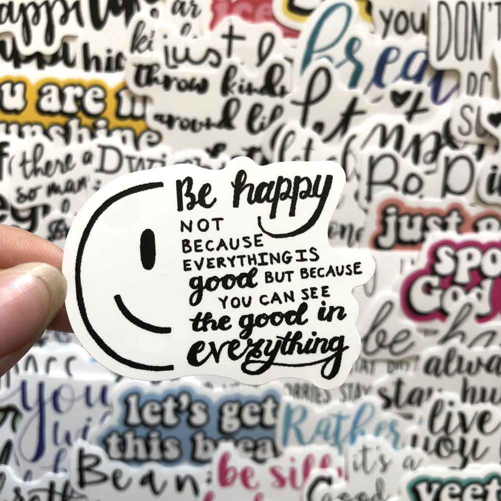50Pcs Colorful Inspirational Words Stickers Non-random Car Bike Luggage Sticker Laptop Skateboard Motor Water Bottle Snowboard wall Decal Kids Gifts
50Pcs Colorful Inspirational Words Stickers Non-random Car Bike Luggage Sticker Laptop Skateboard Motor Water Bottle Snowboard wall Decal Kids Gifts