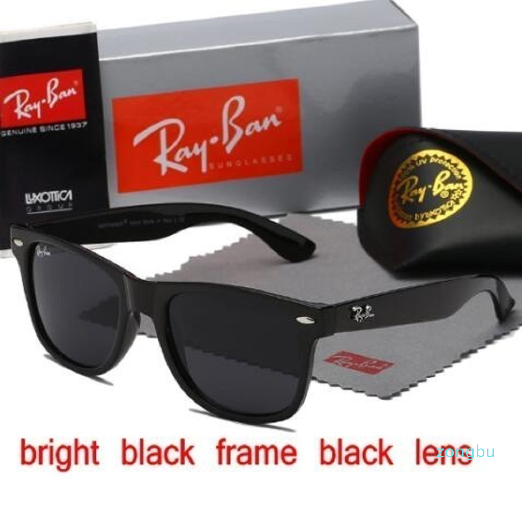 High Quality Ray Men Women Sunglasses Vintage Pilot Wayfarer Brand Sun Glasses Band UV400 Bans Ben With box and case 2140, White;black
High Quality Ray Men Women Sunglasses Vintage Pilot Wayfarer Brand Sun Glasses Band UV400 Bans Ben With box and case 2140, White;black