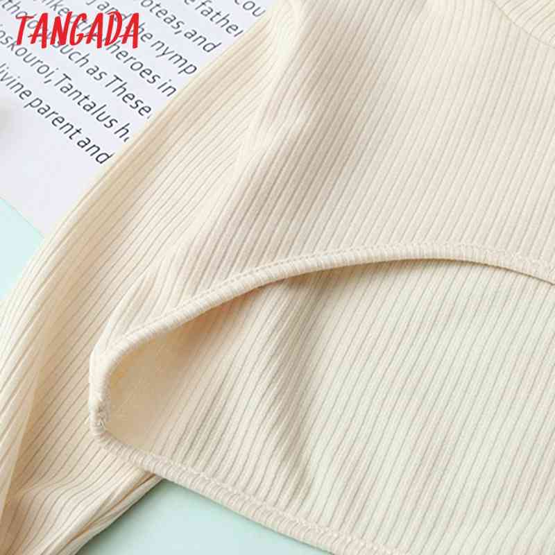women solid strethy crop T long sleeve tees ladies casual tee shirt street wear top QJ127 210416