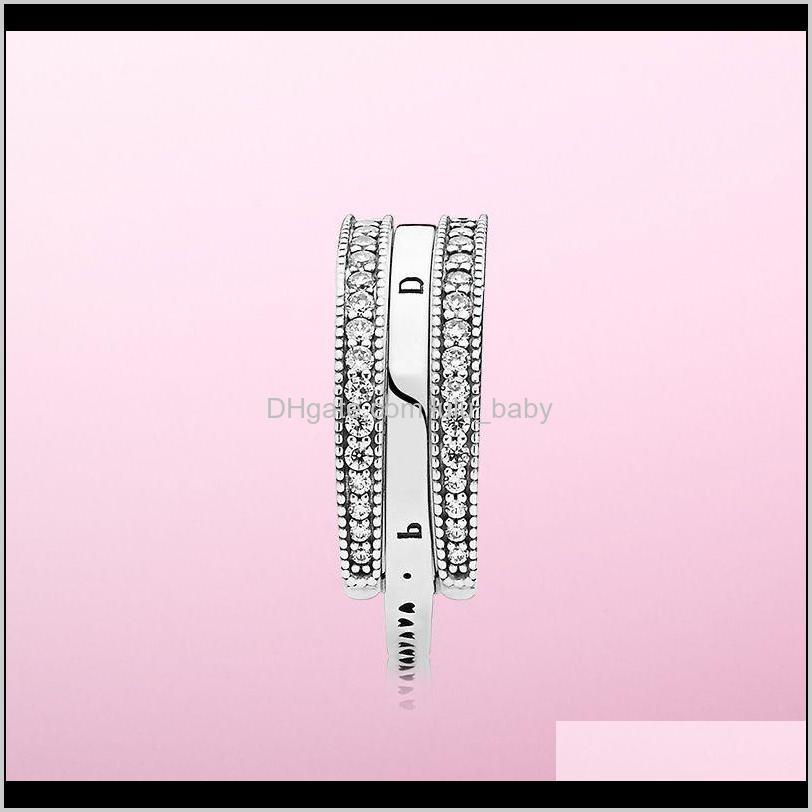 Band Jewelry Drop Delivery 2021 925 Sterling Sier Rings Original Box For Pandora Style Women Wedding Gift Ring Sets Vp9R7
Band Jewelry Drop Delivery 2021 925 Sterling Sier Rings Original Box For Pandora Style Women Wedding Gift Ring Sets Vp9R7