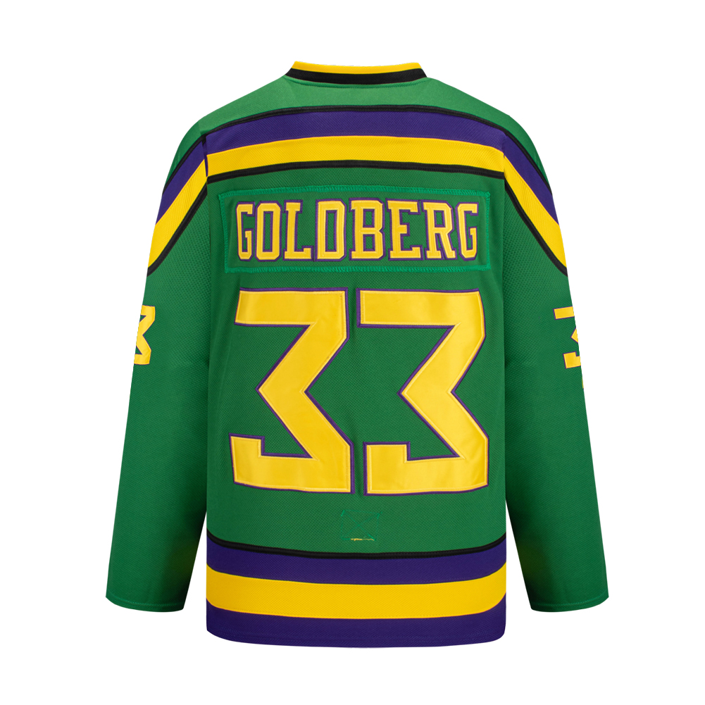 mighty ducks hockey movie throwback jersey 33 goldberg Sweatshirts green white custom Sports Outdoor multi-color fast embroidered pucks stitched wholesale
mighty ducks hockey movie throwback jersey 33 goldberg Sweatshirts green white custom Sports Outdoor multi-color fast embroidered pucks stitched wholesale
