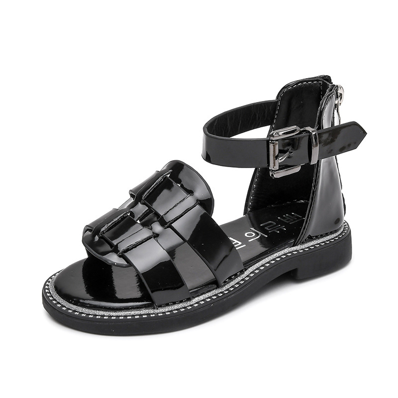 Girls Sandals Soft Patent Leather Kids Gladiator Sandals Children Roman Sandals 2021 Summer Beach Shoes Fashion Woven Style Chic, Beige
Girls Sandals Soft Patent Leather Kids Gladiator Sandals Children Roman Sandals 2021 Summer Beach Shoes Fashion Woven Style Chic, Beige
