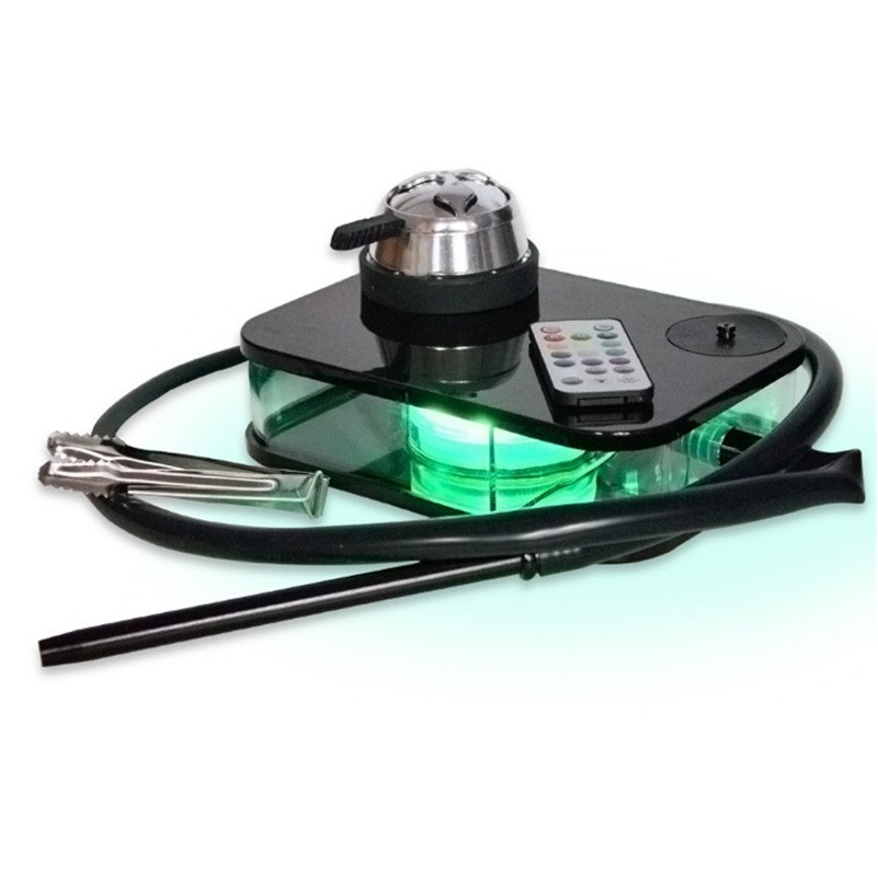 Shisha Device Desktop bag Hookah Tea Set Style Dab Rig with Controllable LED Lights 5 Colors Party Bar Smoking Pipe new
Shisha Device Desktop bag Hookah Tea Set Style Dab Rig with Controllable LED Lights 5 Colors Party Bar Smoking Pipe new