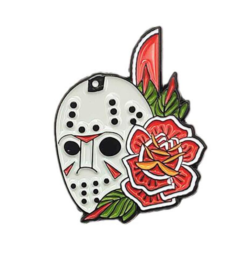 Pins, Brooches Friday The 13th Jason Voorhees Horror Movie Fashion Enamel Badge Brooch
Pins, Brooches Friday The 13th Jason Voorhees Horror Movie Fashion Enamel Badge Brooch
