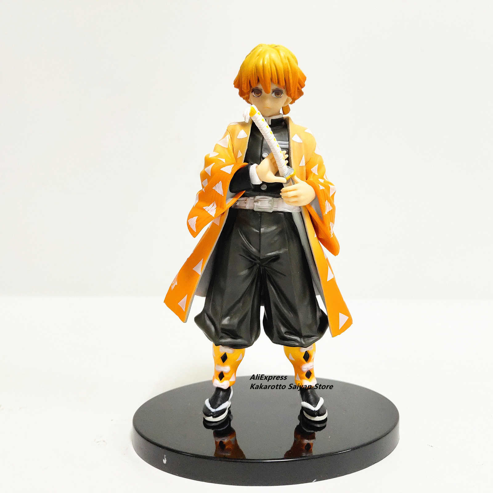 Demon Slayer Agatsuma Zenitsu PVC Action Figures Thunderclap and Flash Effect Anime Kimetsu no Yaiba Figurine Model Toys LJ201027, Green
Demon Slayer Agatsuma Zenitsu PVC Action Figures Thunderclap and Flash Effect Anime Kimetsu no Yaiba Figurine Model Toys LJ201027, Green