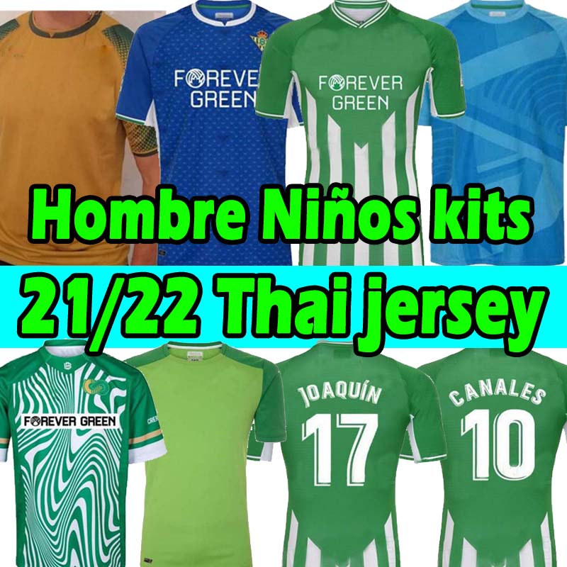 2021 2022 REAL Betis soccer Jersey JOAQUIN Loren BOUDEBOUZ BARTRA A.GUARDADO Goalkeeper jerseys CANALES Commemorative Edition Fekir 21/22 Men KIDS football shirt, Third patch no sponsor
2021 2022 REAL Betis soccer Jersey JOAQUIN Loren BOUDEBOUZ BARTRA A.GUARDADO Goalkeeper jerseys CANALES Commemorative Edition Fekir 21/22 Men KIDS football shirt, Third patch no sponsor