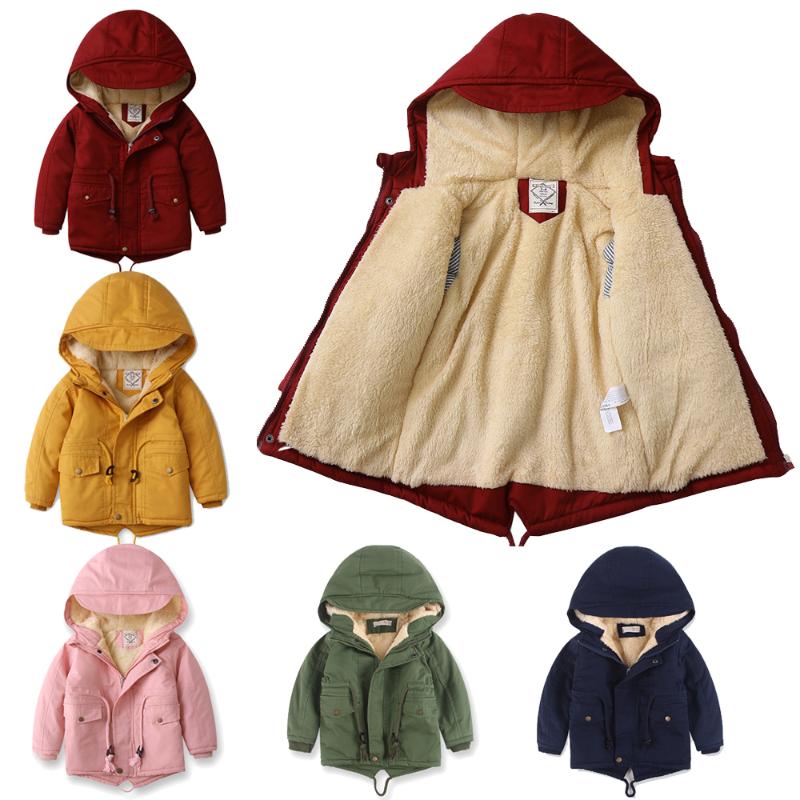 Jackets Winter Fleece Warm GIrls Boys Jacket Cotton Thick Hooded Coat Childs Babys Clothes Kids Outerwear, Blue;gray
Jackets Winter Fleece Warm GIrls Boys Jacket Cotton Thick Hooded Coat Childs Babys Clothes Kids Outerwear, Blue;gray