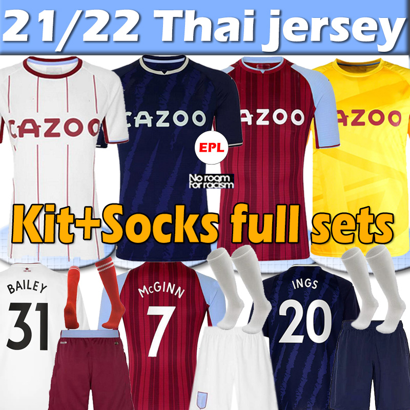 2021 2022 aston Buendia soccer jerseys COUTINHO El Ghazi Traoré GREALISH WESLEY McGINN Retro WATKINS SANSON 21/22 Men kid kit+socks full set Football Jersey, 21 22 3rd kits
2021 2022 aston Buendia soccer jerseys COUTINHO El Ghazi Traoré GREALISH WESLEY McGINN Retro WATKINS SANSON 21/22 Men kid kit+socks full set Football Jersey, 21 22 3rd kits
