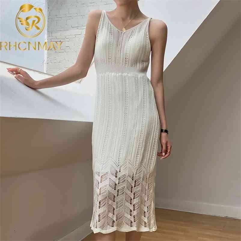 Fashion Summer Style Sleeveless Knitted Dress Women Korean Girl's Sweet Elegant Plain Mid-Calf Bodycon Long 210520, Army green
Fashion Summer Style Sleeveless Knitted Dress Women Korean Girl's Sweet Elegant Plain Mid-Calf Bodycon Long 210520, Army green