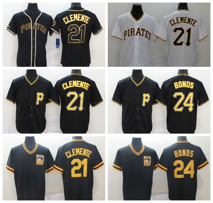 Pittsburgh Pirates Baseball Jerseys 21 Roberto Clemente 24 Barry Bonds Stargell Polanco Bell Men Women Youth size -XXXXL, Blue;black
Pittsburgh Pirates Baseball Jerseys 21 Roberto Clemente 24 Barry Bonds Stargell Polanco Bell Men Women Youth size -XXXXL, Blue;black
