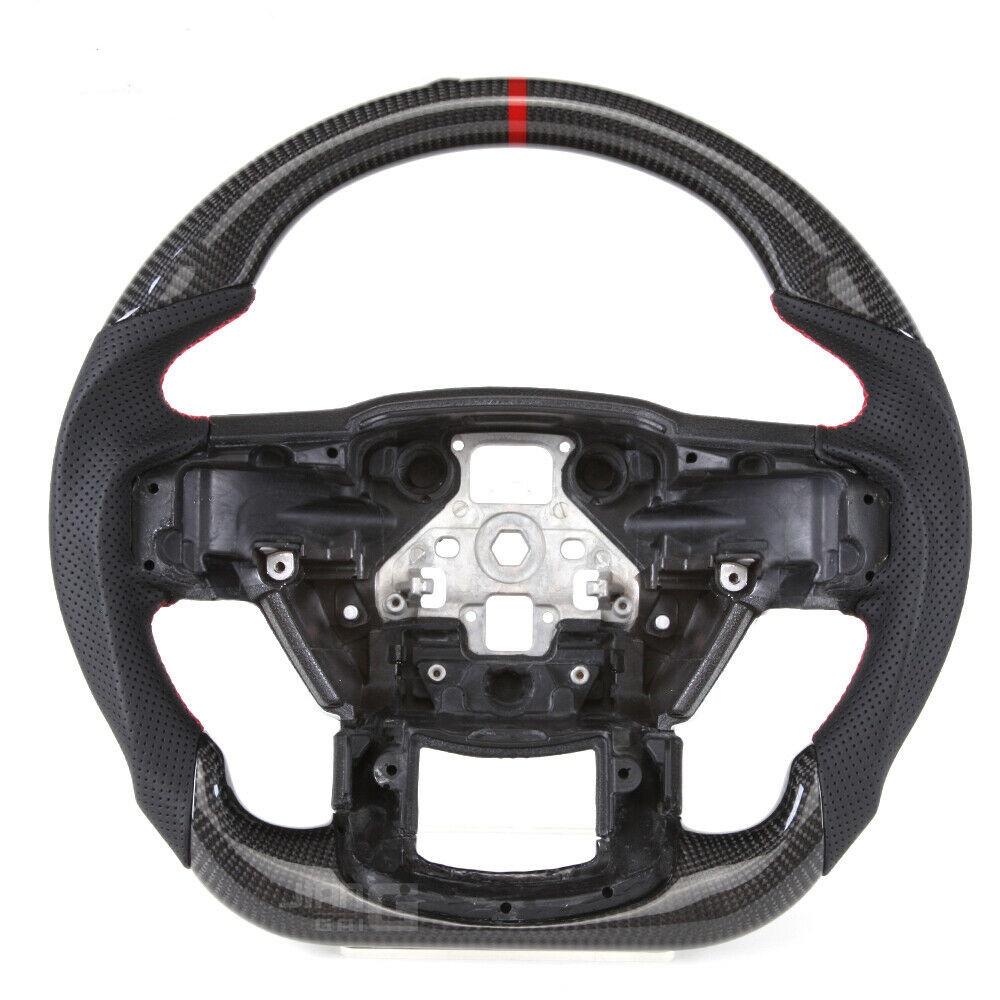 Upgraded Black Carbon Fiber Steering Wheel Fit For 2015-2020 Ford F150
Upgraded Black Carbon Fiber Steering Wheel Fit For 2015-2020 Ford F150