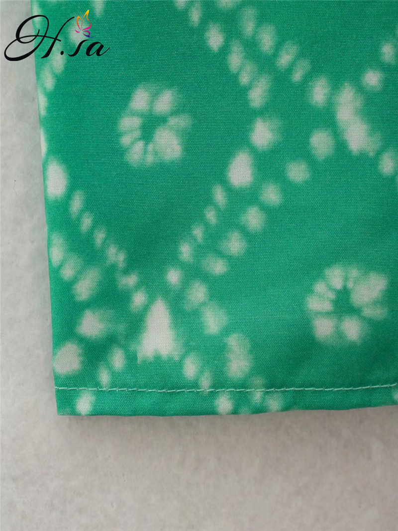 Hsa European Fashion Women Summer Long Maxi Vestidos Cascading Ruffles Pleated Party Robe Green Floral Beach Holiday Dress 210716