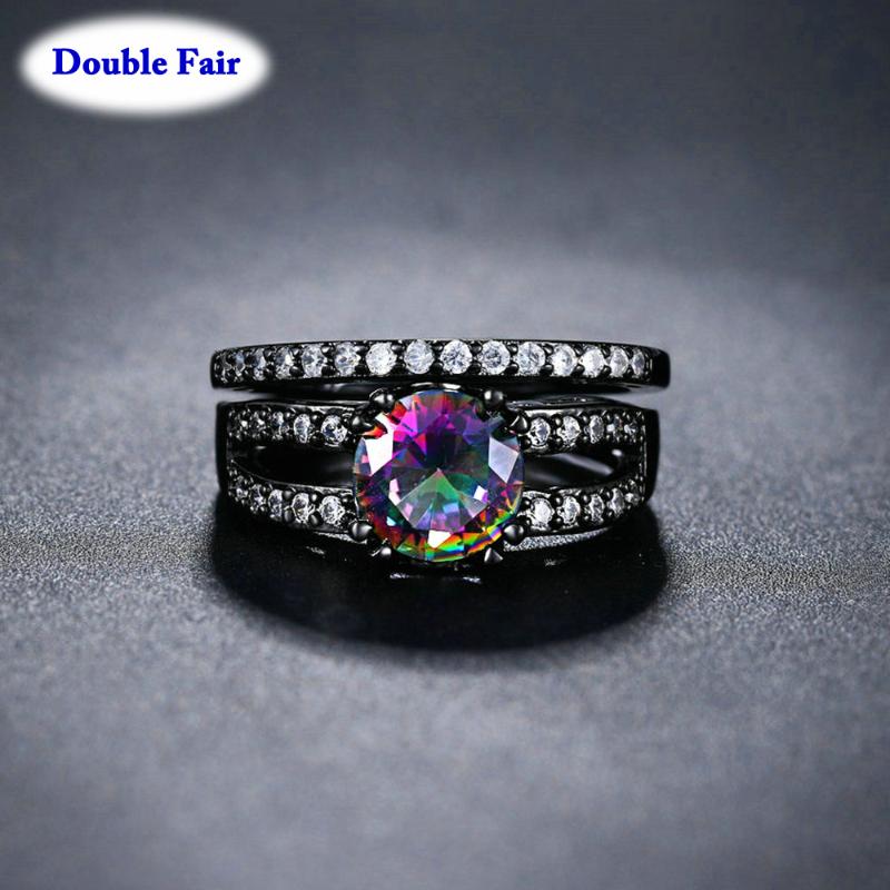 Cluster Rings High Quality Cubic Zirconia Black Gold Color Ring Set Rock Style Fashion Jewelry Finger For Women Party Wholesale DWR619, Golden;silver
Cluster Rings High Quality Cubic Zirconia Black Gold Color Ring Set Rock Style Fashion Jewelry Finger For Women Party Wholesale DWR619, Golden;silver
