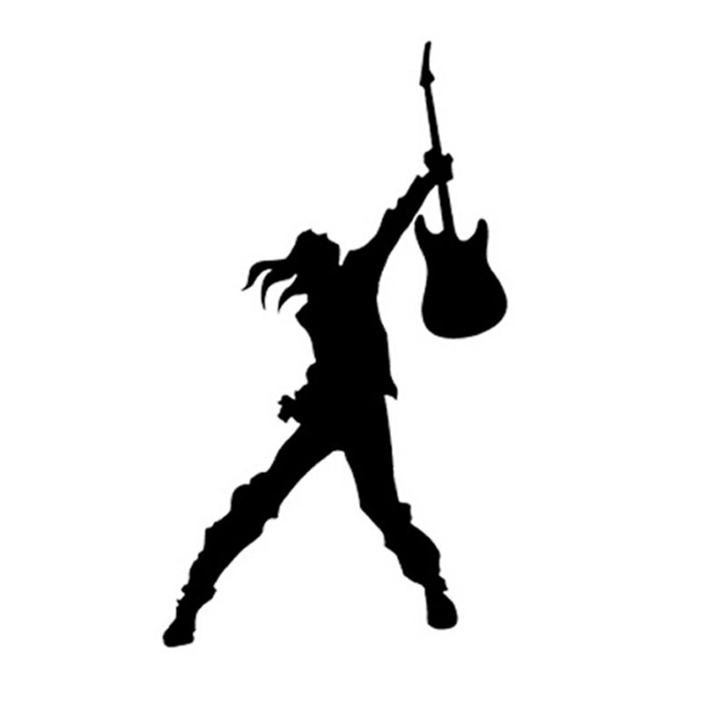 10*17.5CM Guitarist Man Electric Guitar Acoustic Bass Music Car Sticker Decals Fun Guitarist Car Stickers C2-0024, Black
10*17.5CM Guitarist Man Electric Guitar Acoustic Bass Music Car Sticker Decals Fun Guitarist Car Stickers C2-0024, Black