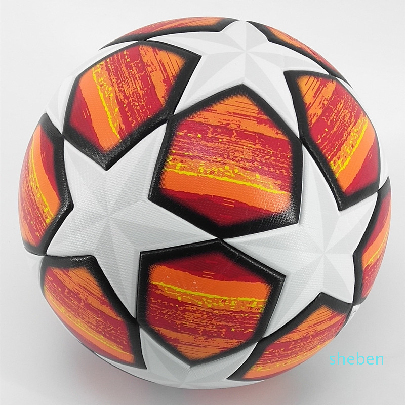 A++ 18 19 League Soccer Ball Red Madrid 19 Final Balls PU high grade seamless paste skin football ball Size 5
A++ 18 19 League Soccer Ball Red Madrid 19 Final Balls PU high grade seamless paste skin football ball Size 5