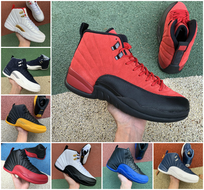 Mens Basketball Shoes 12s University Gold Reverse Flu Game Royal Dark Grey Concord Taxi OVO White Retroes 12 Playoffs French Blue Sneakers S
Mens Basketball Shoes 12s University Gold Reverse Flu Game Royal Dark Grey Concord Taxi OVO White Retroes 12 Playoffs French Blue Sneakers S