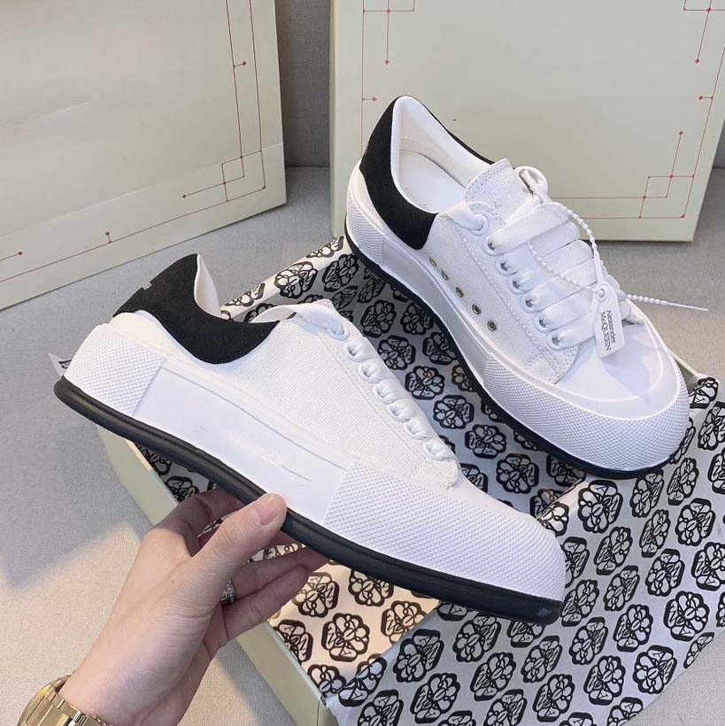 Women Designer Shoes Sneakers Shoe Brands Loafers Lace up Deck Canvas Sneaker Thick Broad Rubber Sole With Box, #10
Women Designer Shoes Sneakers Shoe Brands Loafers Lace up Deck Canvas Sneaker Thick Broad Rubber Sole With Box, #10