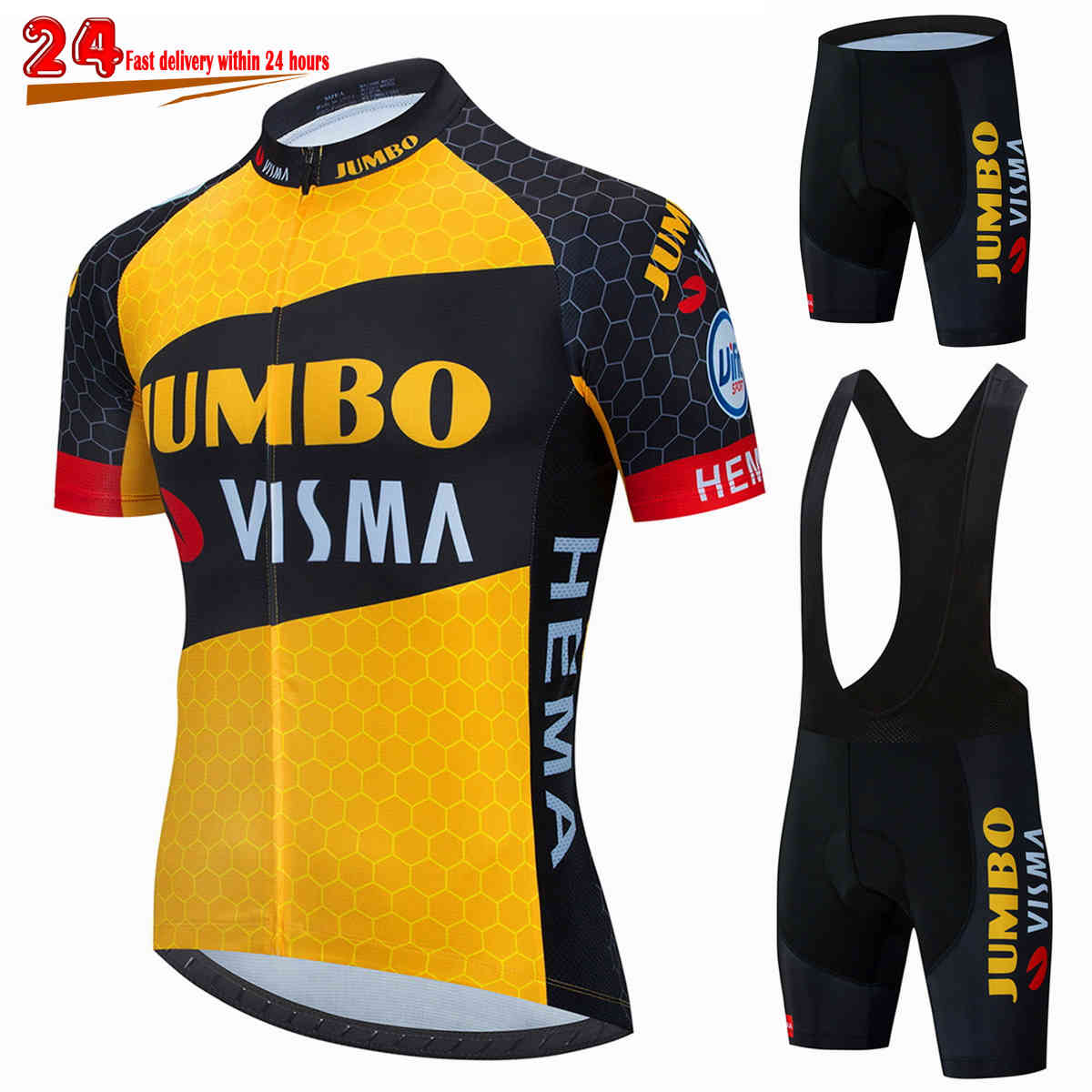 Cycling Jersey 2021 JUMBO VISMA Short Sleeve Bicycling Jersey 20D Shorts Ciclismo Maillot Bike Wear MTB Bicycle Clothing X0523, Gray
Cycling Jersey 2021 JUMBO VISMA Short Sleeve Bicycling Jersey 20D Shorts Ciclismo Maillot Bike Wear MTB Bicycle Clothing X0523, Gray