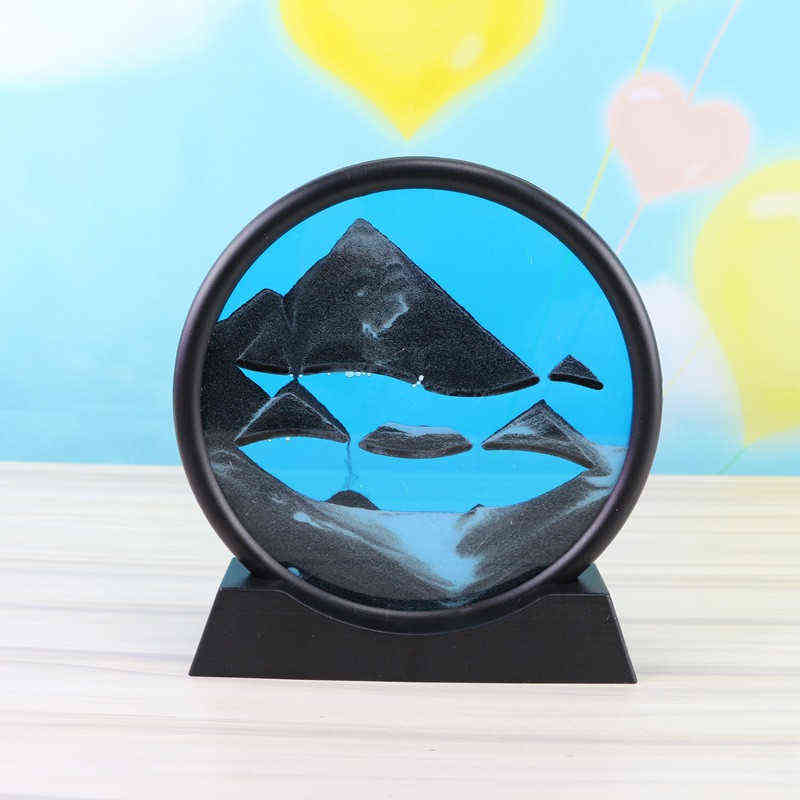 Moving Sand Art Picture Round Glass 3D Deep Sea Sandscape In Motion Display Flowing Sand Frame 7/12inch For home Decoration Y1123
Moving Sand Art Picture Round Glass 3D Deep Sea Sandscape In Motion Display Flowing Sand Frame 7/12inch For home Decoration Y1123