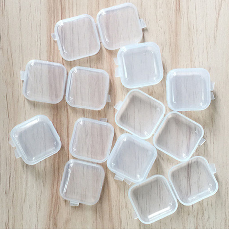 Plastic Finishing Container 1PC Jewelry Storage Accessories Packaging Storage Box Home Storage Tools Transparent Fish Hook Case