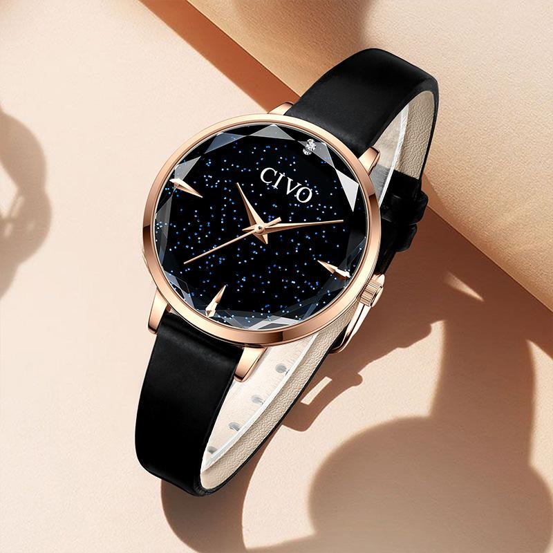 Women Watches Ladies Black Leather Watch Waterproof Luxury Fashion Elegant Woman Analogue Quartz Wrist 8122 Wristwatches
Women Watches Ladies Black Leather Watch Waterproof Luxury Fashion Elegant Woman Analogue Quartz Wrist 8122 Wristwatches