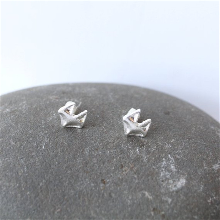 30PCS Gold Silver Dainty Tiny Fox Stud Earrings Cute Cat Head Face Earring Studs Animal Jewelry for women