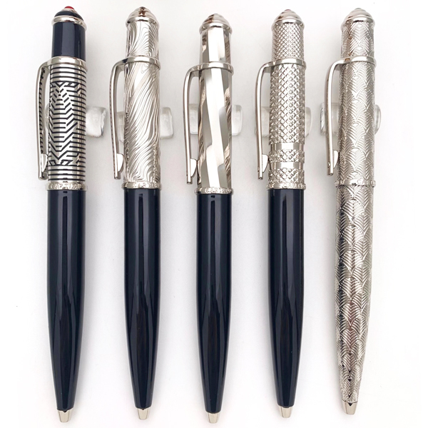 CR Quality Classic style Luxury Ballpoint Pen Silver and black Barrel with Serial Number Writing Smooth+Gift Refills+Gift Plush Pouch, Golden / silver
CR Quality Classic style Luxury Ballpoint Pen Silver and black Barrel with Serial Number Writing Smooth+Gift Refills+Gift Plush Pouch, Golden / silver