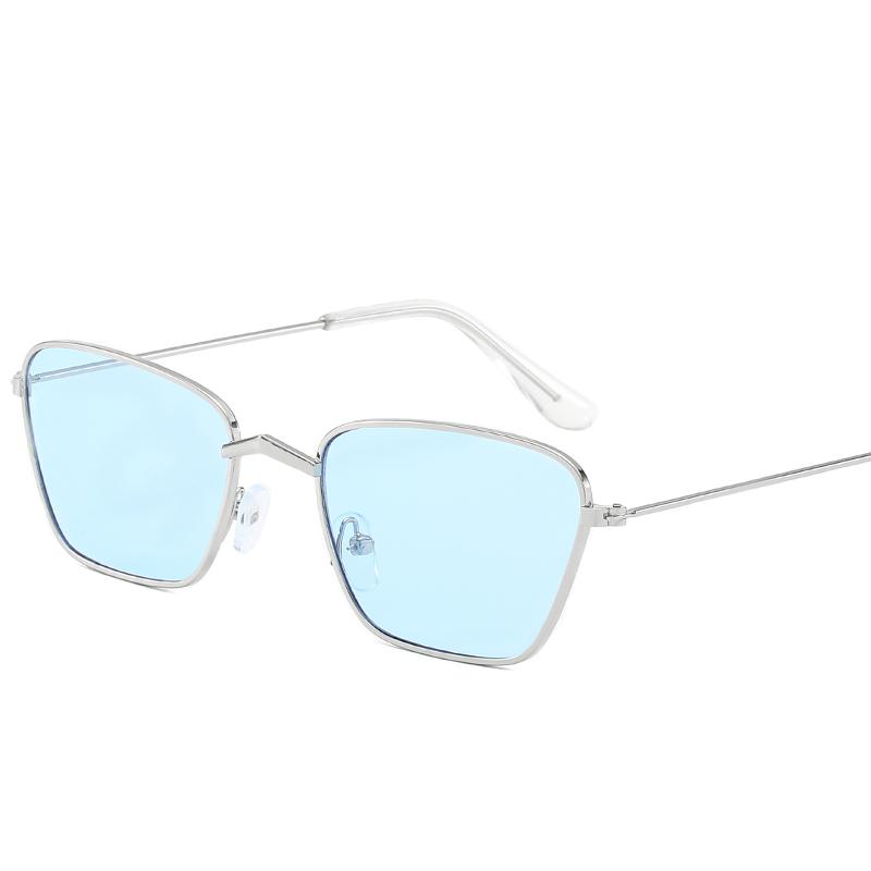 Sunglasses Brand Designer Small Square Women Men Clear Color Lenses Unisex Ellipse Sun Glasses For Female UV400
Sunglasses Brand Designer Small Square Women Men Clear Color Lenses Unisex Ellipse Sun Glasses For Female UV400