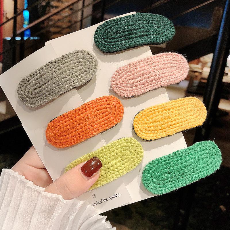Hair Clips & Barrettes Wool Braid Women Girls Hairpins Accessories Headwear Solid Color Autumn And Winter, Golden;silver
Hair Clips & Barrettes Wool Braid Women Girls Hairpins Accessories Headwear Solid Color Autumn And Winter, Golden;silver