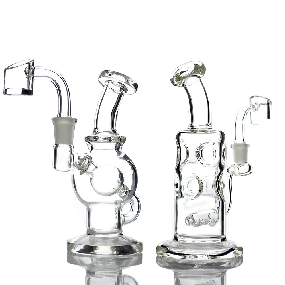 5 inch mini dab rigs Hookah unique thick klein recycler bong cool bubbler with 10mm quartz banger grinder
5 inch mini dab rigs Hookah unique thick klein recycler bong cool bubbler with 10mm quartz banger grinder