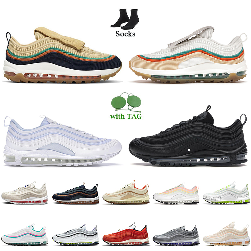2022 97 running shoes men women Halloween Sean Wotherspoon Triple Black White Golf NRG Lucky and Good Celestial Gold Cork 97s Guava Ice snea
2022 97 running shoes men women Halloween Sean Wotherspoon Triple Black White Golf NRG Lucky and Good Celestial Gold Cork 97s Guava Ice snea