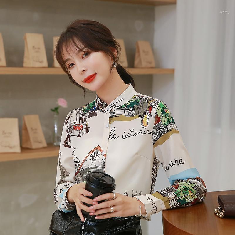 Print Shirt Women Fashion Temperament Ladies Blusa Casual Slim Chiffon Blouse Female Elegant Chic 2021 Spring Summer Women' Blouses & Sh, As pic
Print Shirt Women Fashion Temperament Ladies Blusa Casual Slim Chiffon Blouse Female Elegant Chic 2021 Spring Summer Women' Blouses & Sh, As pic