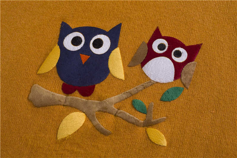 Yolanda Paz autumn winter female cartoon owl pattern long sleeves o-neck knitted pullover high quality women sweater 211011Z