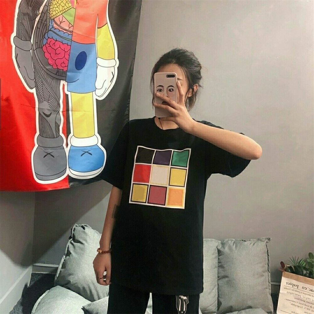 Women' T-Shirt Summer Classical Letter Printing Couple Short Sleeve Pure Cotton Round Collar Loose Tide Half Sleeve Unisex, Extra shipping cost
Women' T-Shirt Summer Classical Letter Printing Couple Short Sleeve Pure Cotton Round Collar Loose Tide Half Sleeve Unisex, Extra shipping cost