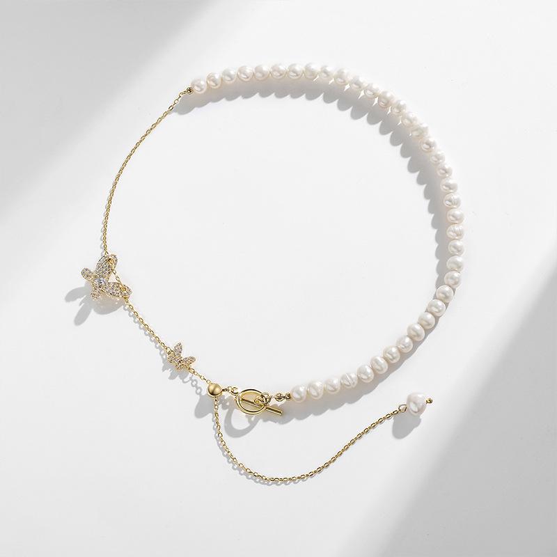 Chokers 2021 Design Ins Trendy Natural Freshwater Pearl Female Jewelry Elegant Butterfly White Choker Necklace For Women
Chokers 2021 Design Ins Trendy Natural Freshwater Pearl Female Jewelry Elegant Butterfly White Choker Necklace For Women