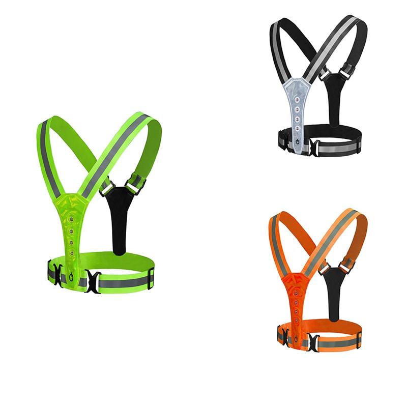 Yoga Outfit LED Reflective Gear Vest, With High Visibility Waterproof Warning Lights, Adjustable Elastic Belt Safety
Yoga Outfit LED Reflective Gear Vest, With High Visibility Waterproof Warning Lights, Adjustable Elastic Belt Safety