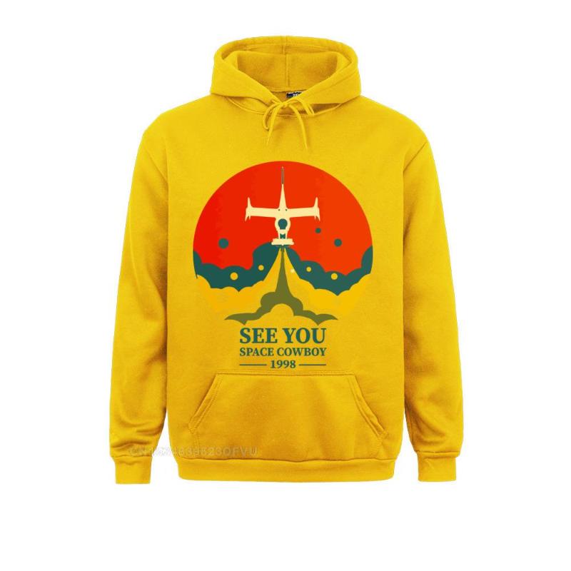 Men's Hoodies & Sweatshirts Vintage Cowboy Bebop See You Space Oversized Hoodie Harajuku Camisas Hombre Anime Childhood Memory