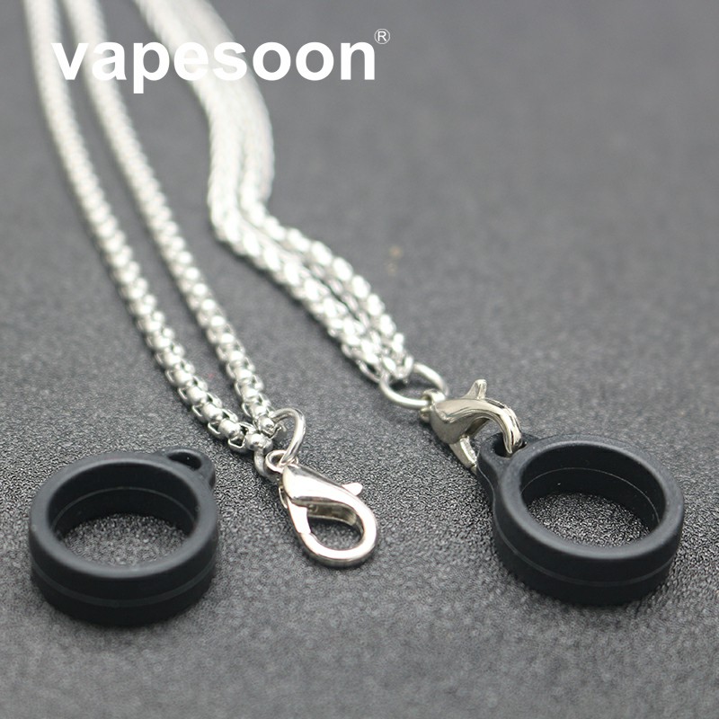 Electronic Cigarette Metal Lanyard + Silicone Ring for Diameter 17-23mm Vape Pen Kit Pod Caliburn G KOKO Prime etc
Electronic Cigarette Metal Lanyard + Silicone Ring for Diameter 17-23mm Vape Pen Kit Pod Caliburn G KOKO Prime etc