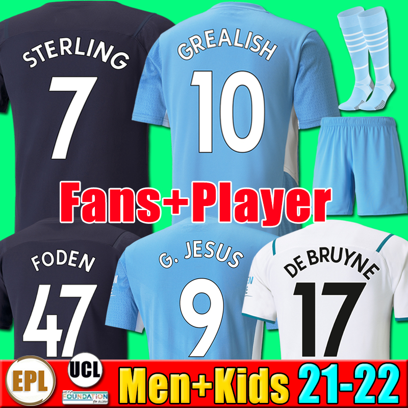 2021 2022 Manchester soccer jersey GREALISH G. JESUS CITY STERLING FERRAN DE BRUYNE 21 22 KUN AGUERO MAHREZ FODEN RODRIGO football shirt men kids socks kit equipment, P09 21 22 third fans
2021 2022 Manchester soccer jersey GREALISH G. JESUS CITY STERLING FERRAN DE BRUYNE 21 22 KUN AGUERO MAHREZ FODEN RODRIGO football shirt men kids socks kit equipment, P09 21 22 third fans