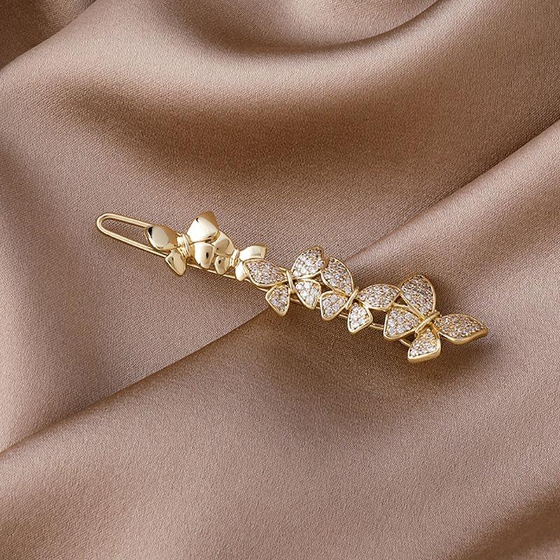 Hair Accessories Wholesale Micro-inlaid Zircon Butterfly Hairpin Korea Ins Net Red 2021 Girl Side Frog Clip
Hair Accessories Wholesale Micro-inlaid Zircon Butterfly Hairpin Korea Ins Net Red 2021 Girl Side Frog Clip
