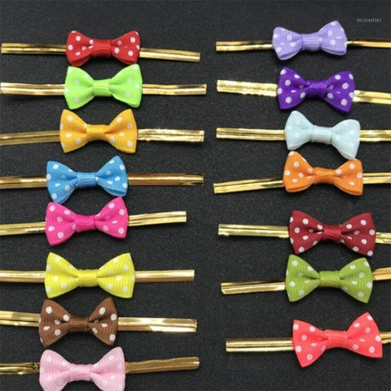 Gift Wrap 100PCS Dot Bowknot Metallic Twist Wire Ties Candy Lollipop Baking Packing Bag Seal Binding For Wedding Party
Gift Wrap 100PCS Dot Bowknot Metallic Twist Wire Ties Candy Lollipop Baking Packing Bag Seal Binding For Wedding Party