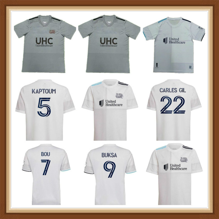 2021 Revolution Men MLS SC Soccer Jerseys BOU 7# CARLES GIL 22# KAPTOUM 5# BUKSA 9# Away Football Shirt Short Sleeve Uniform, Grey
2021 Revolution Men MLS SC Soccer Jerseys BOU 7# CARLES GIL 22# KAPTOUM 5# BUKSA 9# Away Football Shirt Short Sleeve Uniform, Grey
