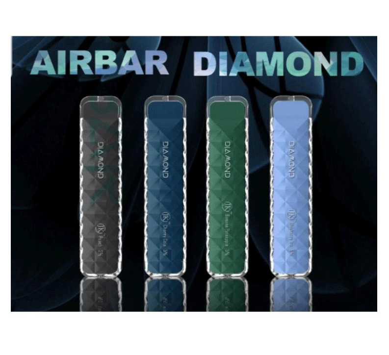 Air Bar DIAMOND Disposable Vape Pen 500 Puffs 380mAh Battery 1.8ml Airbar Pods Pre-Filled Vapor Stick Devices e Cigarettes Vaporizers Kits 2
Air Bar DIAMOND Disposable Vape Pen 500 Puffs 380mAh Battery 1.8ml Airbar Pods Pre-Filled Vapor Stick Devices e Cigarettes Vaporizers Kits 2
