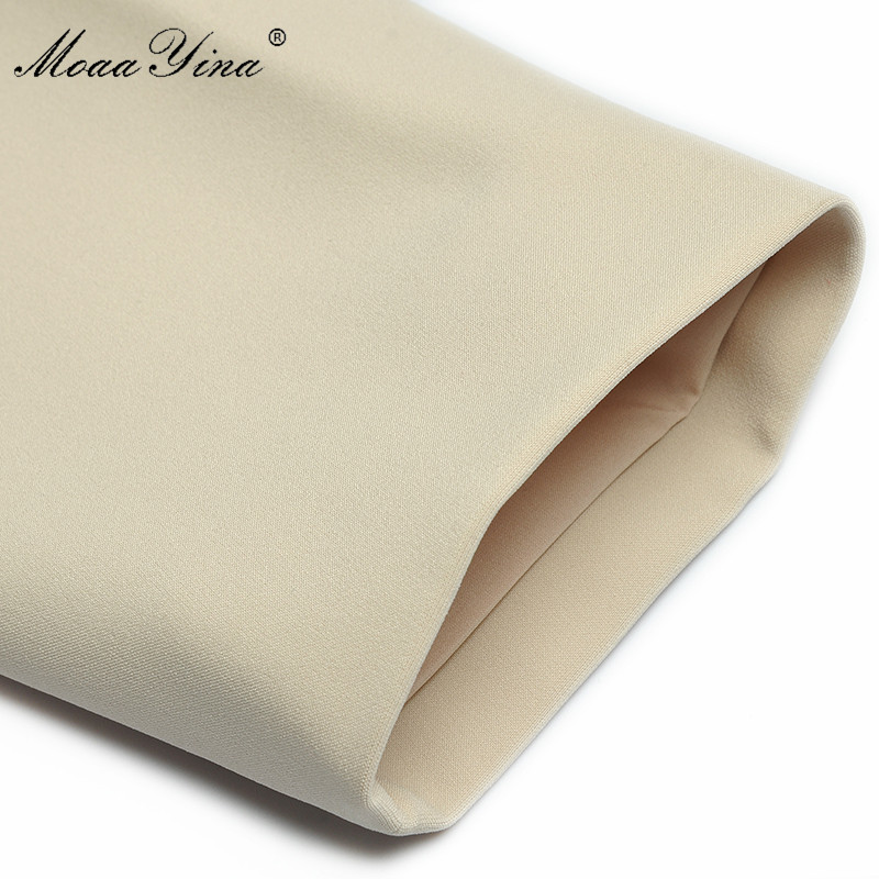 Fashion Set Spring Women's V-neck Long sleeve Single-breasted Tops+Lace skirt Elegant Two-piece set 210524