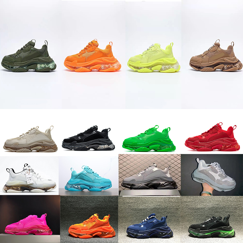 Women Men shoe Dad Casual Shoes Crystal Bottom Triple S Leisure Sneakers for Vintage Old Grandpa Trainer chaussures WITH BOX size 35-45 011, Color#30
Women Men shoe Dad Casual Shoes Crystal Bottom Triple S Leisure Sneakers for Vintage Old Grandpa Trainer chaussures WITH BOX size 35-45 011, Color#30