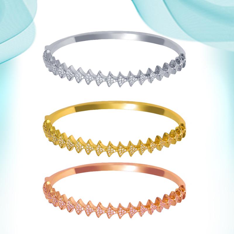 Bangle Women's Wrist Bracelets Copper Multi-layer Fan-shaped Snowman Bracelet Fashion Sterling Big Selling Open Gold Glitter
Bangle Women's Wrist Bracelets Copper Multi-layer Fan-shaped Snowman Bracelet Fashion Sterling Big Selling Open Gold Glitter