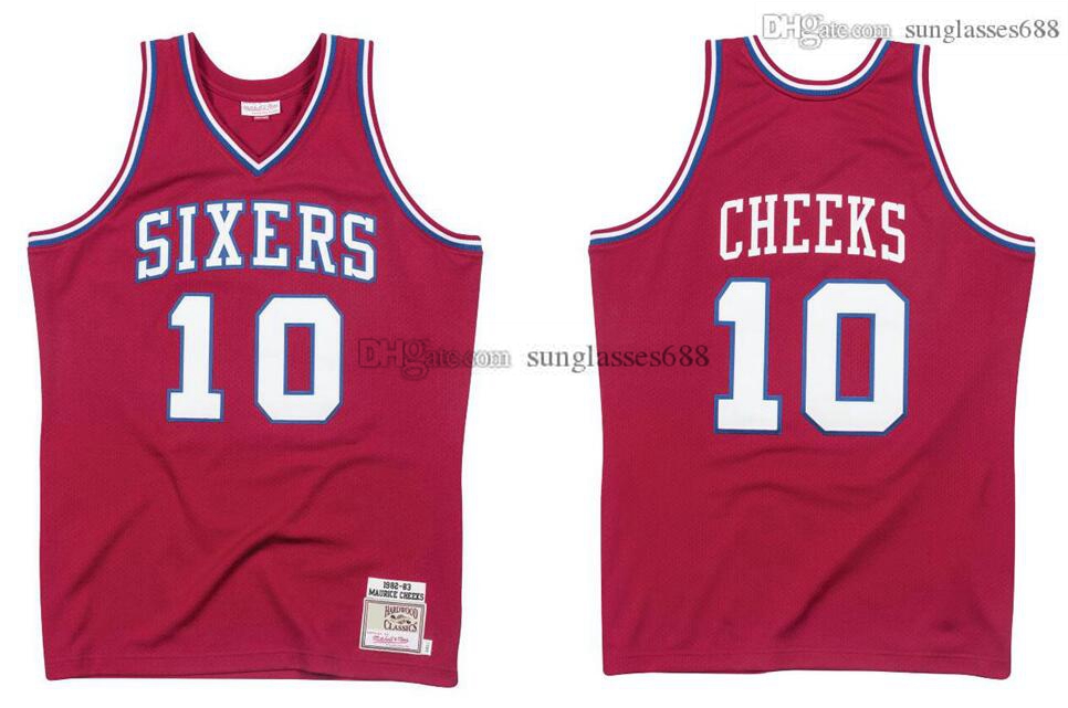 Stitched Maurice Cheeks Jersey S-6XL Mitchell & Ness 1982-83 Mesh Hardwoods Classics retro basketball jerseys Men Women Youth, Black;red
Stitched Maurice Cheeks Jersey S-6XL Mitchell & Ness 1982-83 Mesh Hardwoods Classics retro basketball jerseys Men Women Youth, Black;red