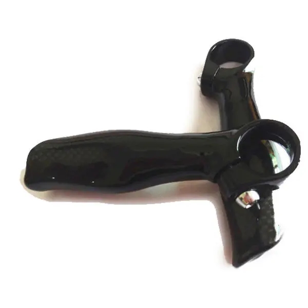 Cycling Bicycle Bike MTB Mountain Carbon Fiber Handlebar Bar End Grip